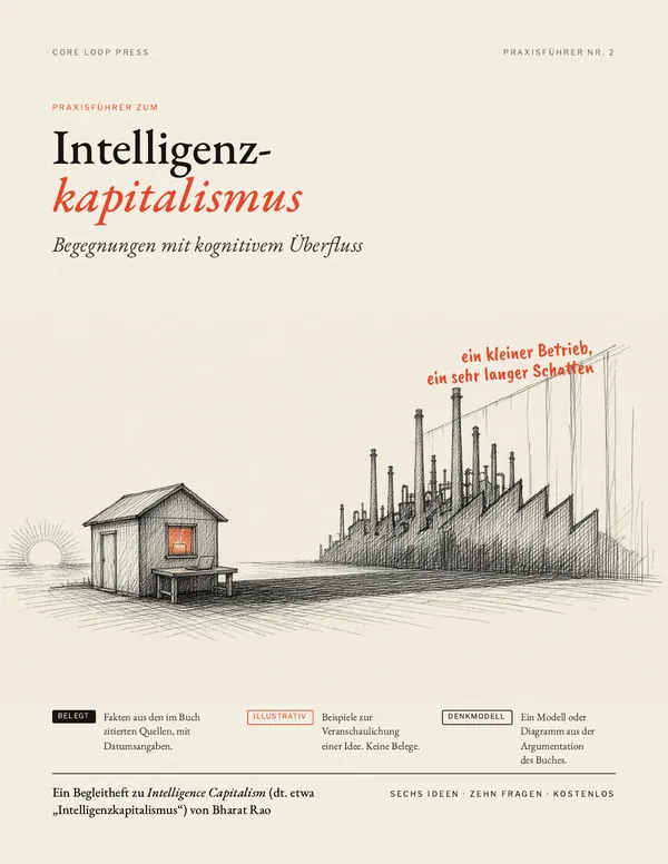 Praxisführer zum Intelligenzkapitalismus, Deutsch edition, pages 1 and 2